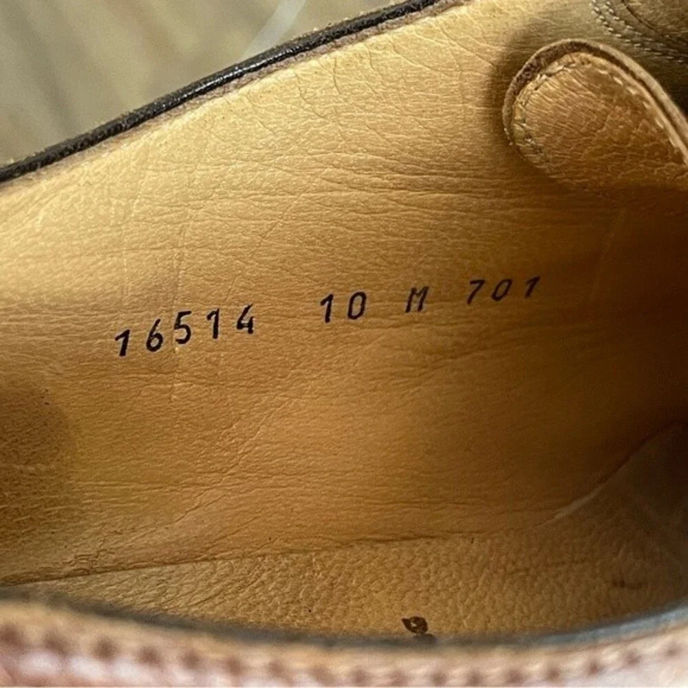 Gravati Eleganza Baby Calfskin Leather Oxfords Sz 10